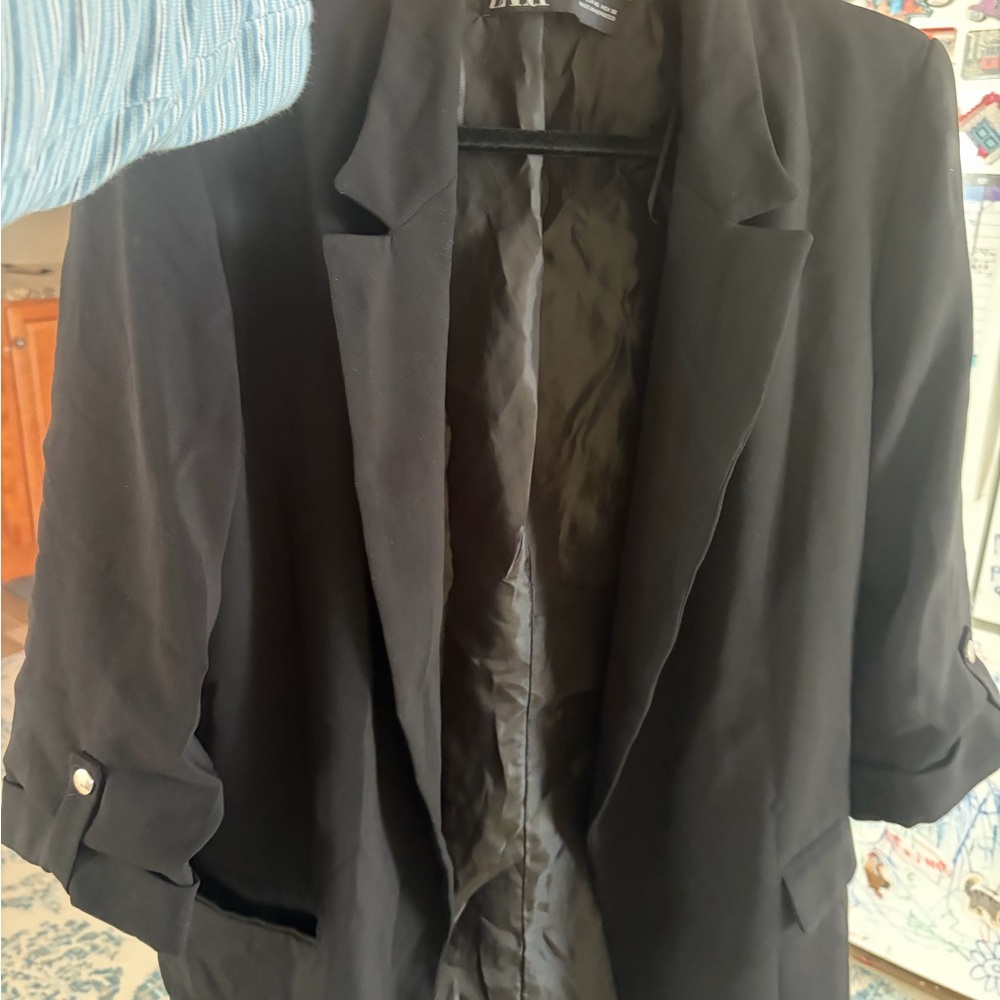 Zara Elegant Black Blazer
